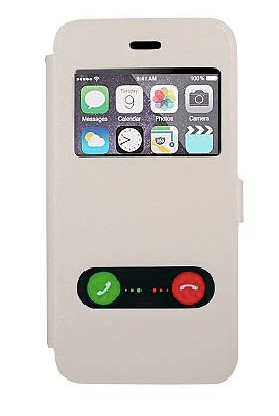 Flip Cover Double Windows iPhone 6/6S White