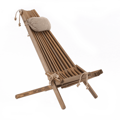 2 x EcoChair Pine Brown