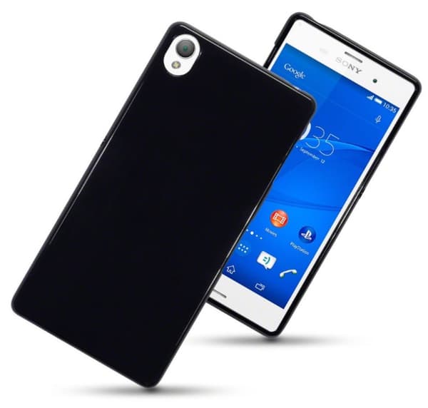 Bakskal Xperia Z3 Solid Black