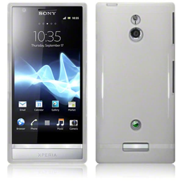 Back Cover Xperia P Frosted White
