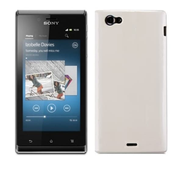 Back Cover Xperia J Solid White