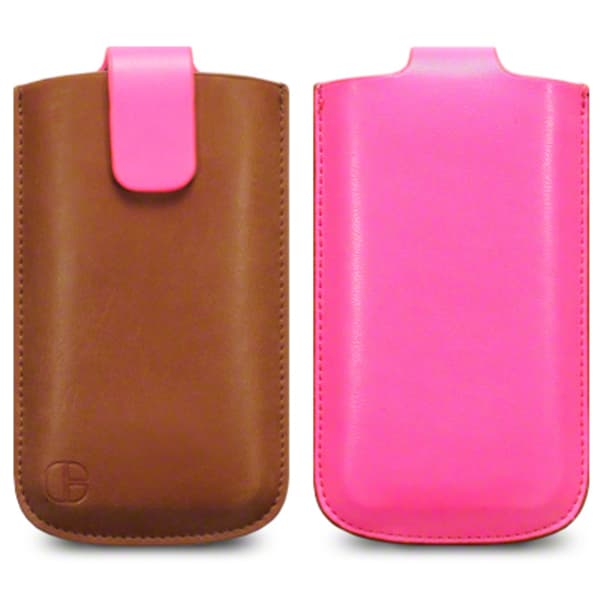 Fodralväska Universal NeonPink/Browne