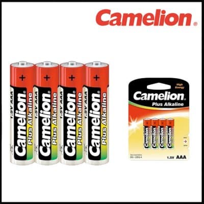 4-pack AAA Batterier Alkaline 1,5V