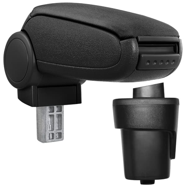 [pro.tec]® Armlæn til Opel Karl Generation 1 (2015-) - tekstil - sort