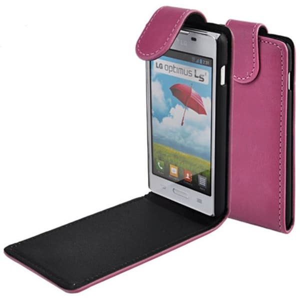 Flipväska Optimus L5 Pink
