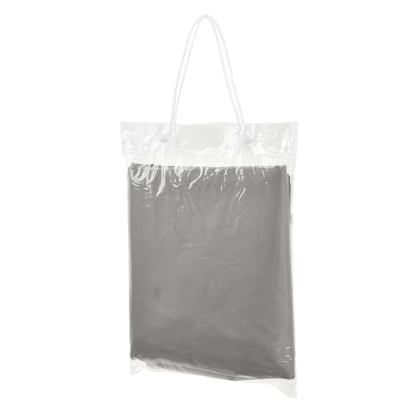 [en.casa]® Soltak-vattenavvisande - fyrkantig 3m x 4m ljusgrå