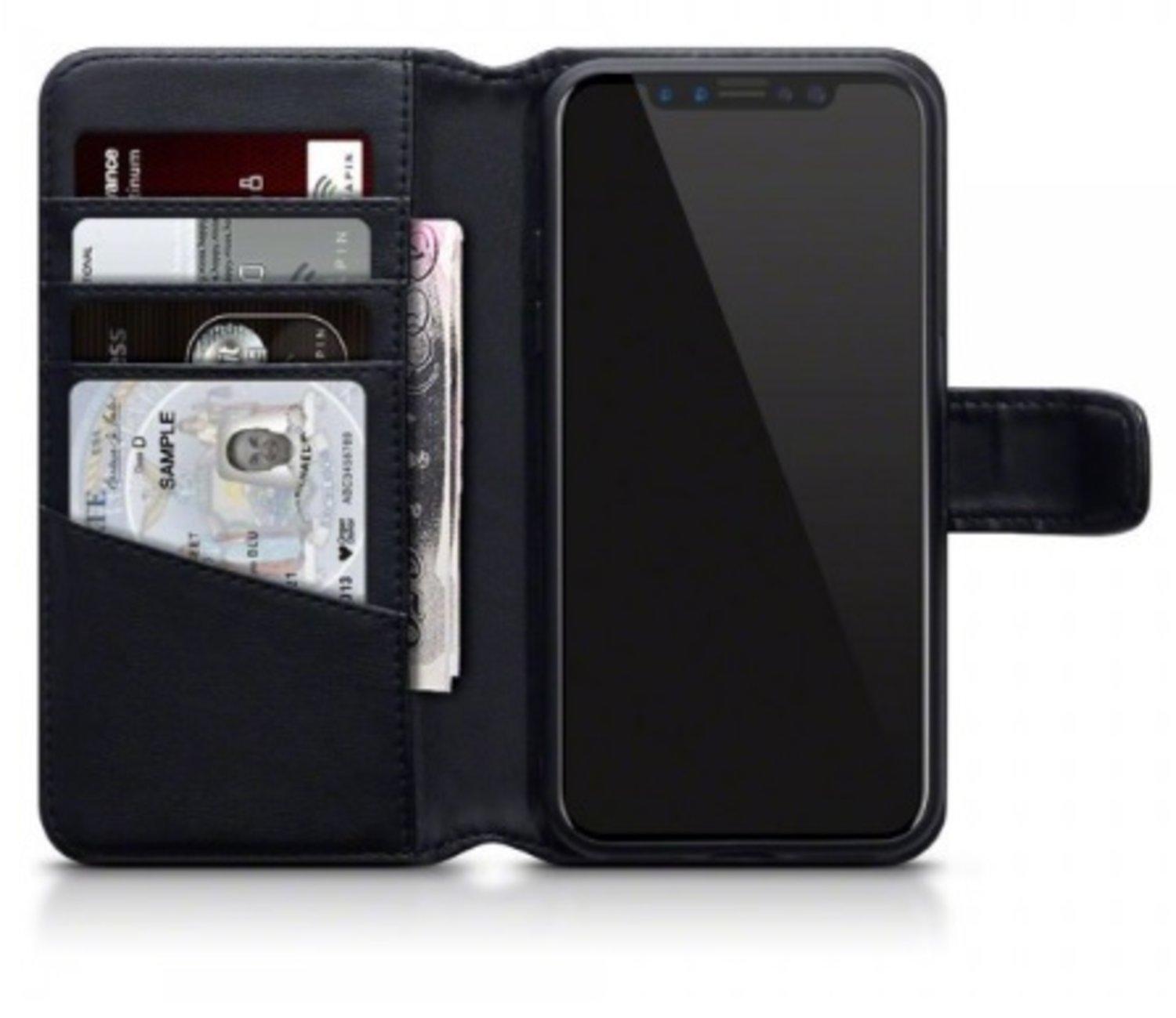 Mobilväska Nokia 8 Genuine Leather Black
