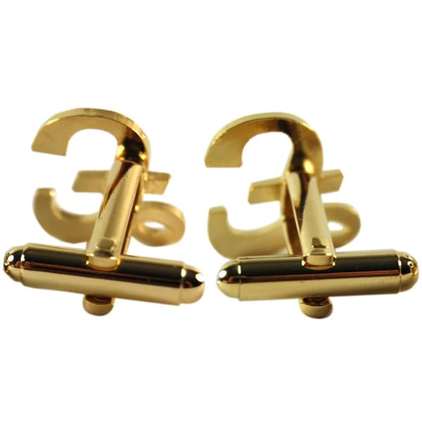Manschettknappar 2-pack - Pound Sign (Pundtecken)