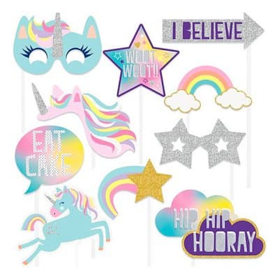 Photo Booth - Unicorn Sparkle