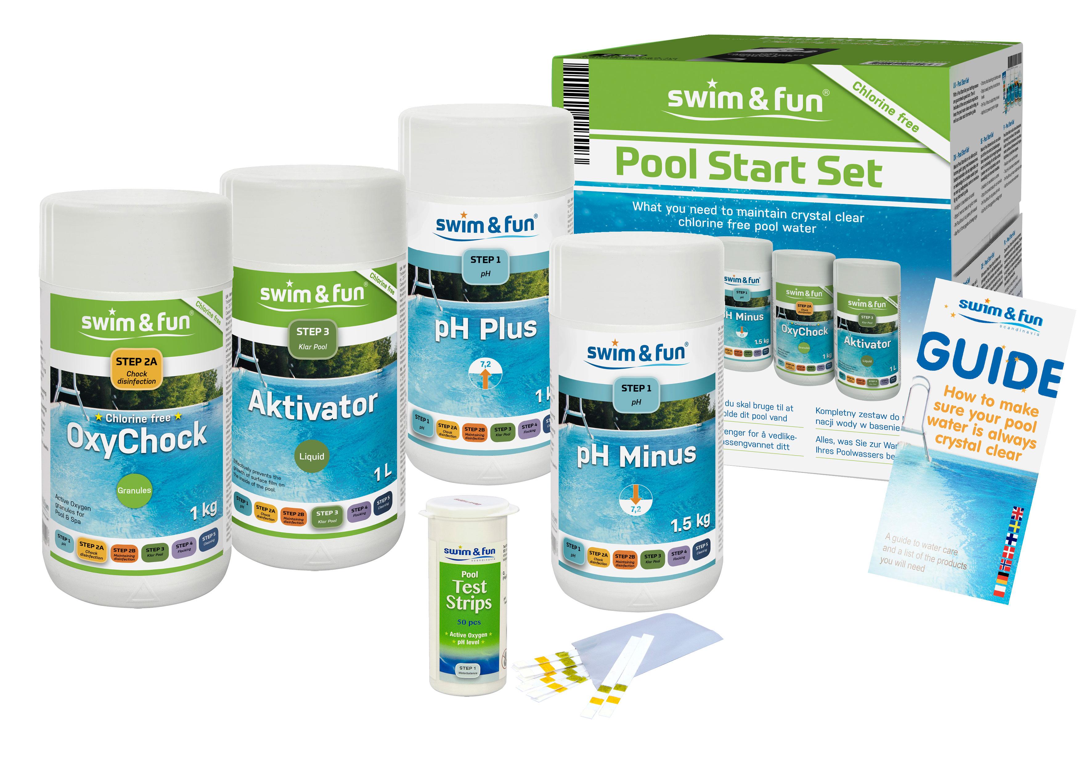 Chlorine-Free Pool Start Set
