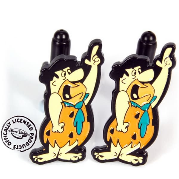 Manschettknappar 2-pack - Fred Flintstone (Fred Flinta)