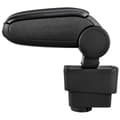 Miniatyrbillede 2 af 5: [pro.tec]® Armlæn til Alfa Romeo MiTo (2008-) - kunstlæder - sort med hvid søm