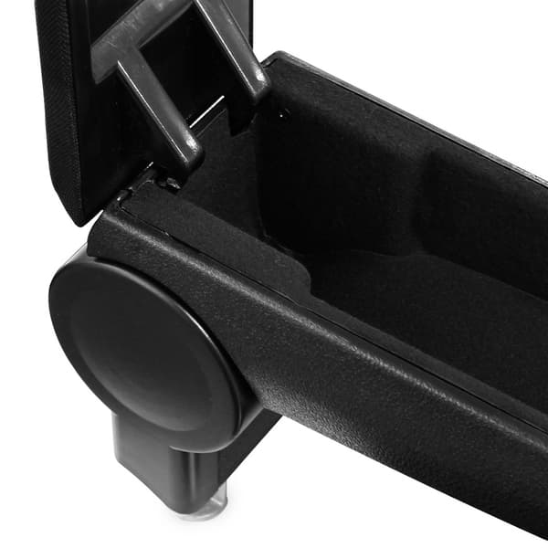 [pro.tec]® Automallikohtainen keskikäsinoja AUDI A4 B5 - keskikäsinoja - säilytystilalla - kangaspäällinen - musta