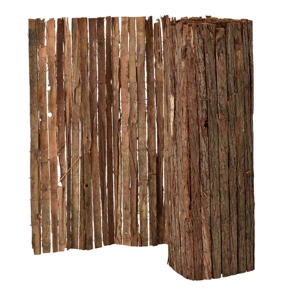 [casa.pro]® Barkhegn - beskyttelse mod indsyn - miljøvenlig - vind- og solbeskyttelse - 5x1m