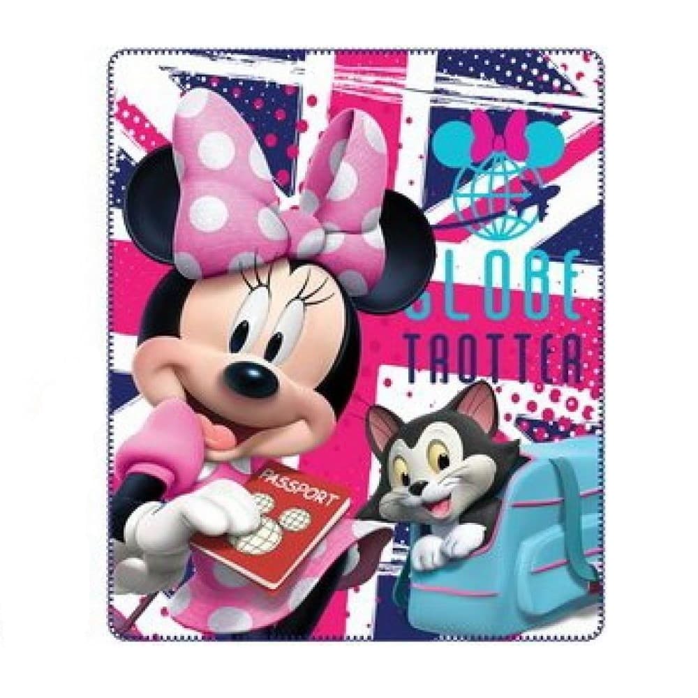 Disney Mimmi Pigg Fleecefilt Globetrotter