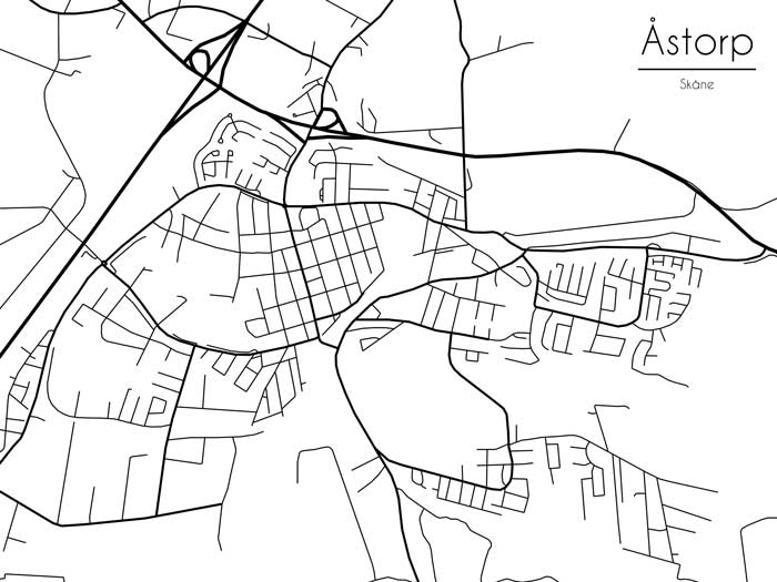 Åstorp Karta CDON