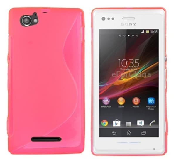 Back Cover Xperia M Style Pink