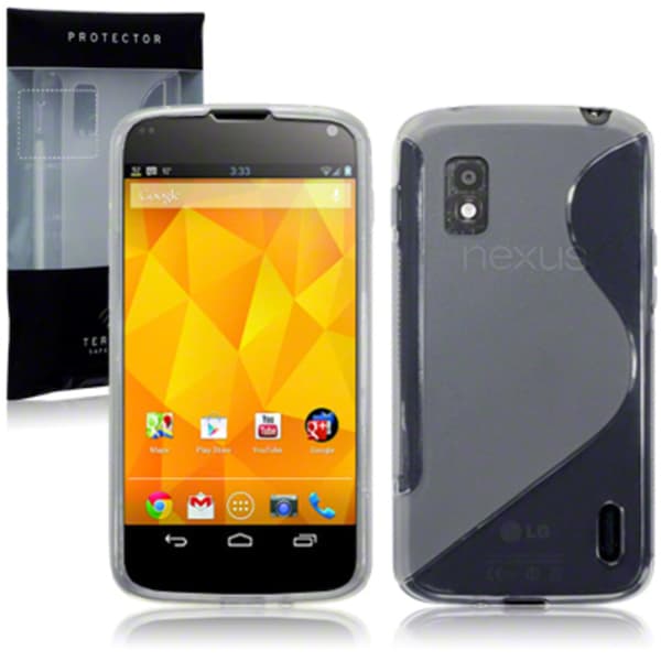 Back Cover Google Nexus 4 Style Clear