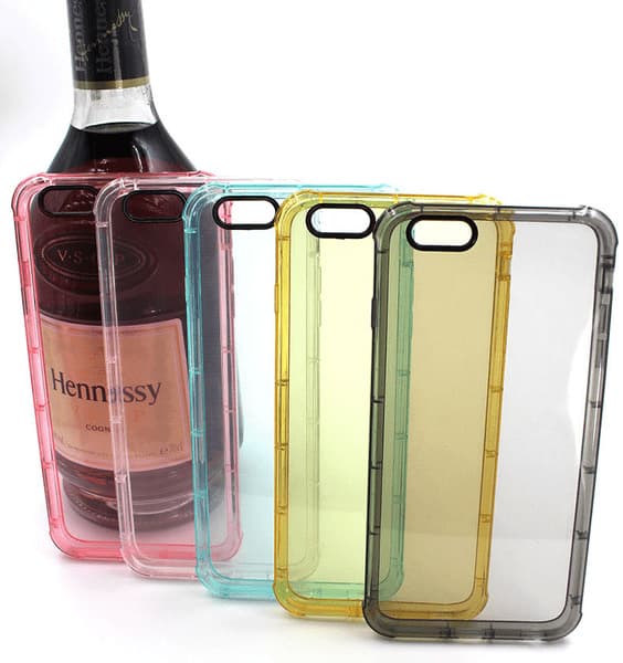 Extra tåligt silikonskal iPhone 6/6s
