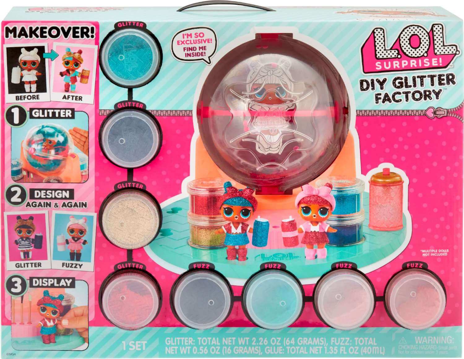 L.O.L. Surprise DIY Glitter Factory