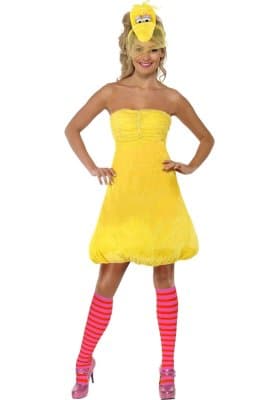 Sesame Street Fågel MaskeradKlänning