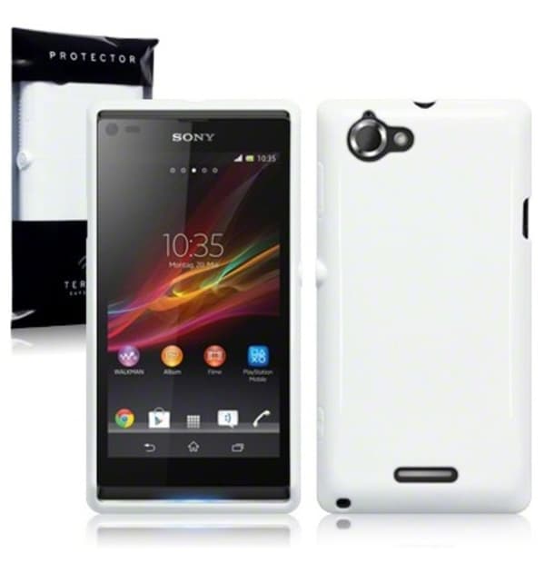 Back Cover Xperia L Solid White
