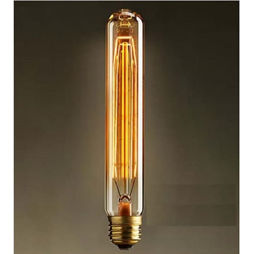 Retro Edison glödlampa med bronsfärgat glas
