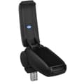Miniatyrbillede 4 af 5: [pro.tec]® Armlæn til Opel Astra K - kunstlæder - sort med rød søm
