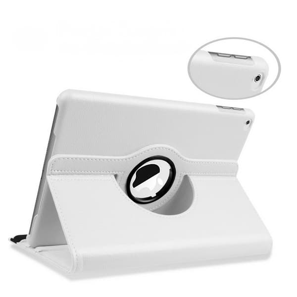 Fodral iPad 9,7" (2017/2018) Roterande 360° - Vit