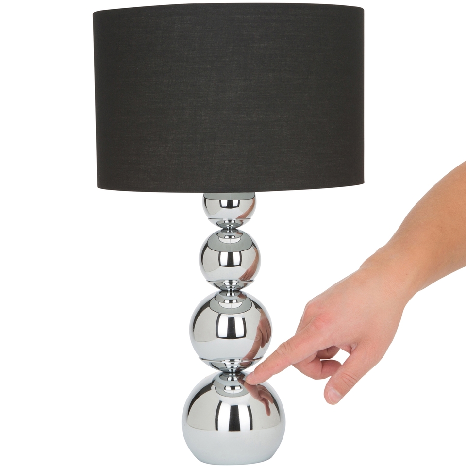 Smartwares Smartwares Smartwares Bordslampa Touch & Dim L Svart 9111b5 Smartwares Smartwares Smartwares Bordslampa Touch & Dim L Svart 9111b5