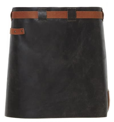 Förkläde Witloft Long Apron - Black/Cognac