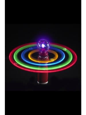 Solar Spinner med Light Up Kula