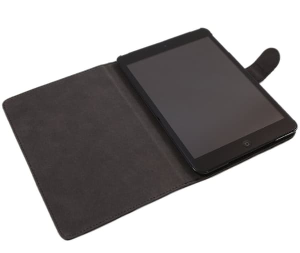 Fodral Mocka/Läder iPad Mini Retro - Ljusbrun