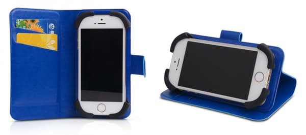 Mobilväska Universal Blue 4-4,5 Tum