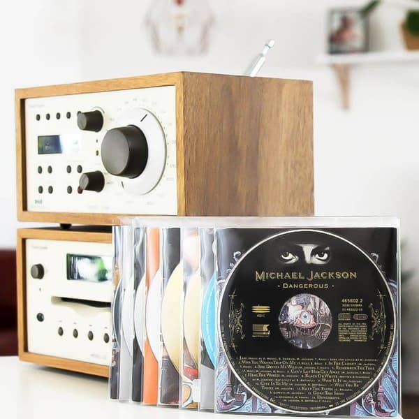 CD-tasku, jossa suljettava läppä - 100 kpl