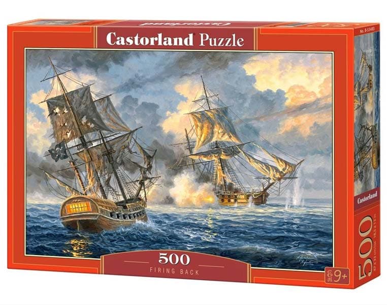 Castorland Pussel - Skjuter tillbaka 500 Bitar