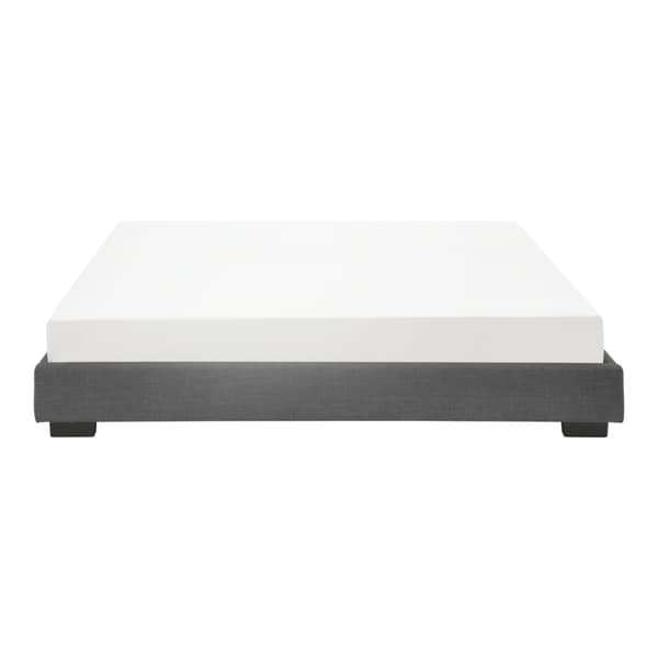 Corium® Säng Luna inkl. madrass-200x140cm-konstläder-svart