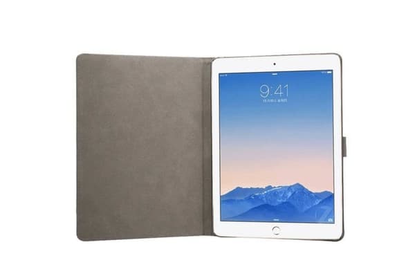 Fodral Mocka/Läder Apple iPad Pro 9.7tum - Svart