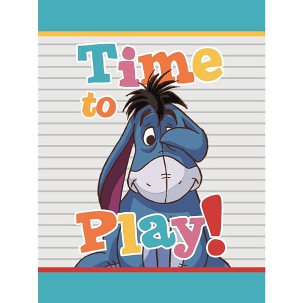 Disney Nalle Puh Plyschfilt Babypläd 75x100cm - Ior
