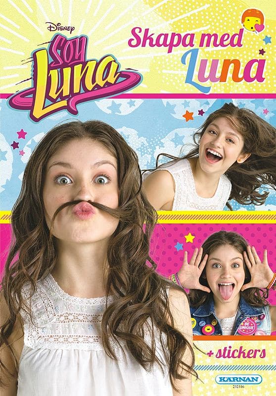 Disney Soy Luna Skapa med Luna Aktivitetsbok