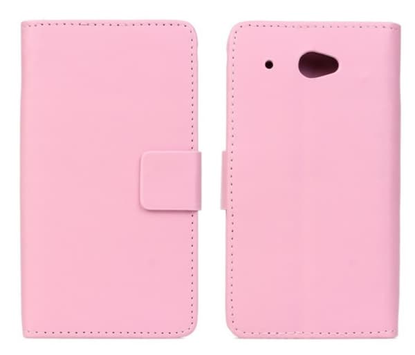 Mobilväska HTC Desire 601 Pink w/Stand