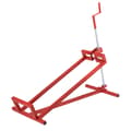 Miniatyrbild 1 av 6: [pro.tec]® Hopfällbar motorkran-stål-max. belastning: 400 kg-115x51x91cm-steglös justering-röd