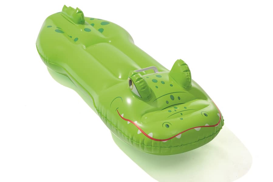 Bestway Badmadrass Safari Krokodil - 3 år