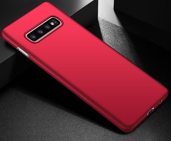 S10 plus PC skal Färg: Röd