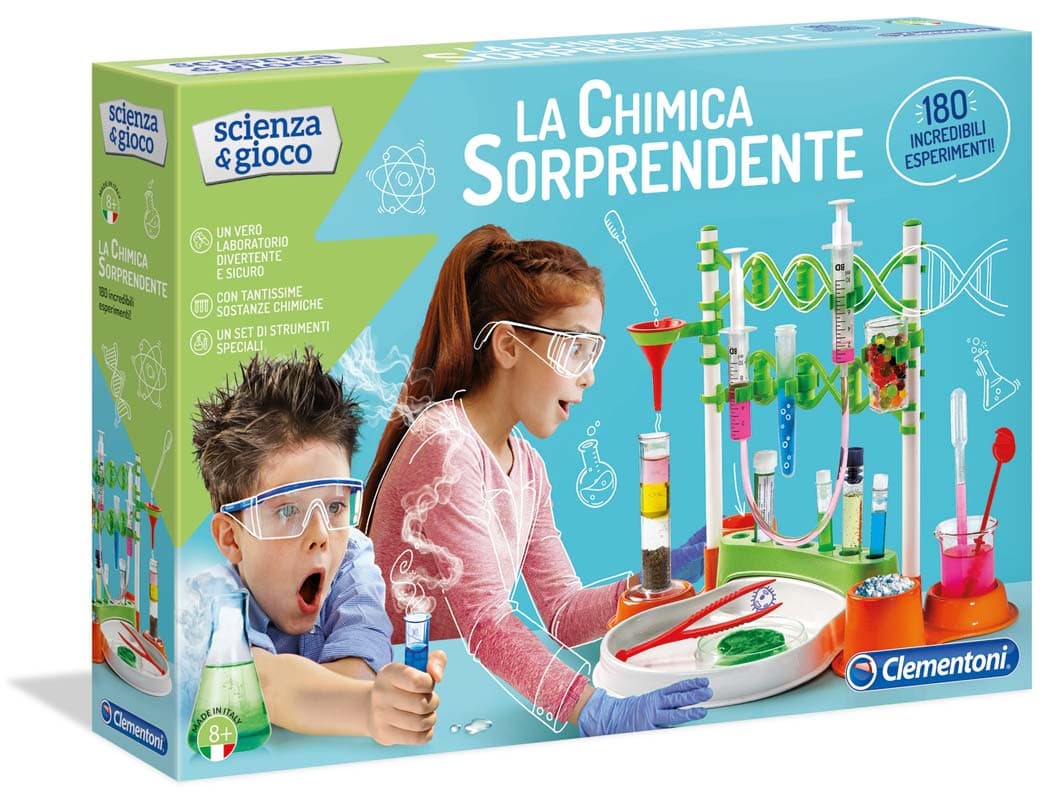 Clementoni Vetenskapskit: 180 experiment