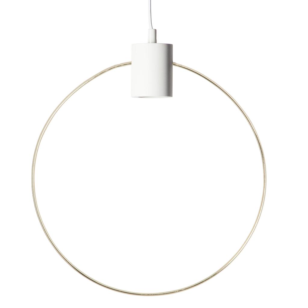 Forever fönsterlampa cirkel 35cm mässing