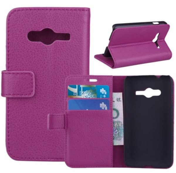 Mobilväska Galaxy Trend 2 Purple w/Stand