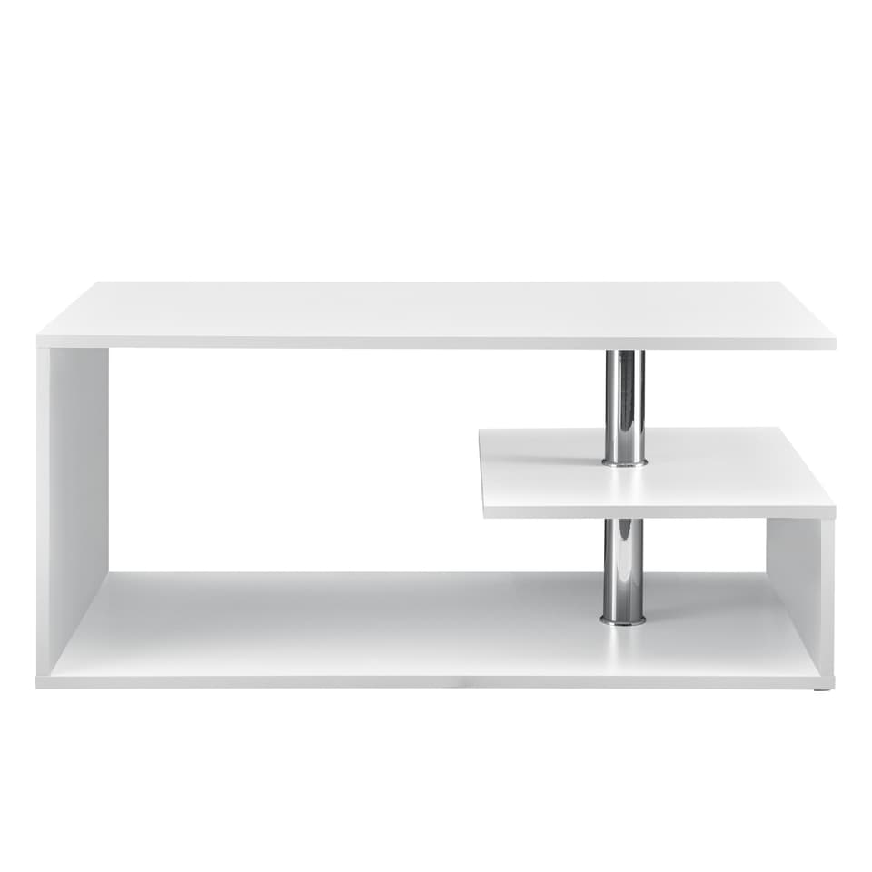 [en.casa] Soffbord-90x50x41cm-vit