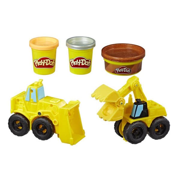 Play-Doh Wheels - Grävmaskin & Lastare leklera lekset