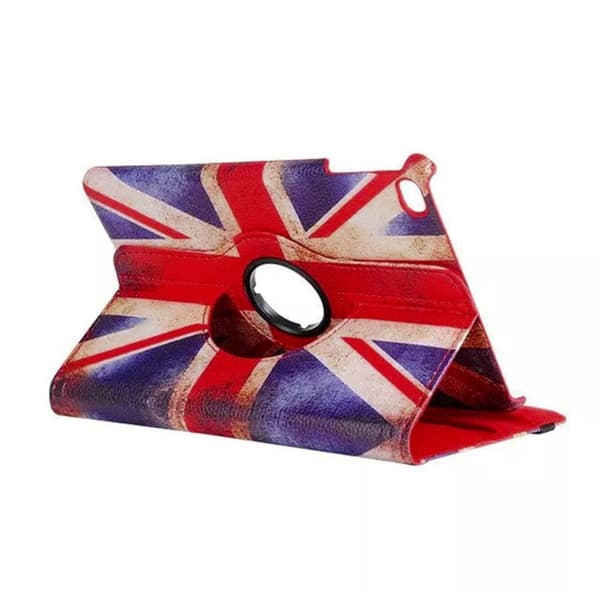 Fodral iPad Mini 4 Roterbart 360° - Retro UK (Brittiska Flaggan)